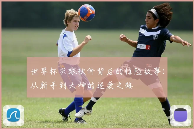 世界杯买球软件背后的惊险故事：从新手到大神的逆袭之路