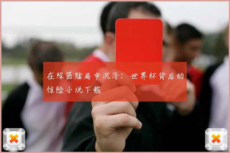 在绿茵赌局中沉浮：世界杯背后的惊险小说下载