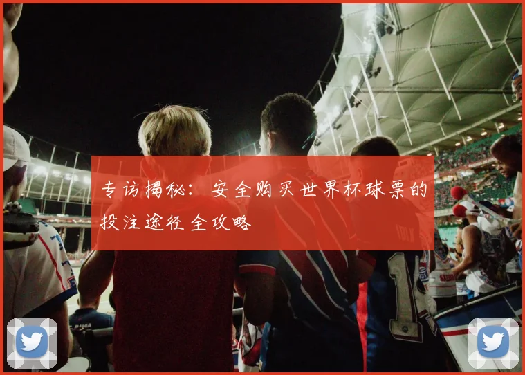 专访揭秘:安全购买世界杯球票的投注途径全攻略